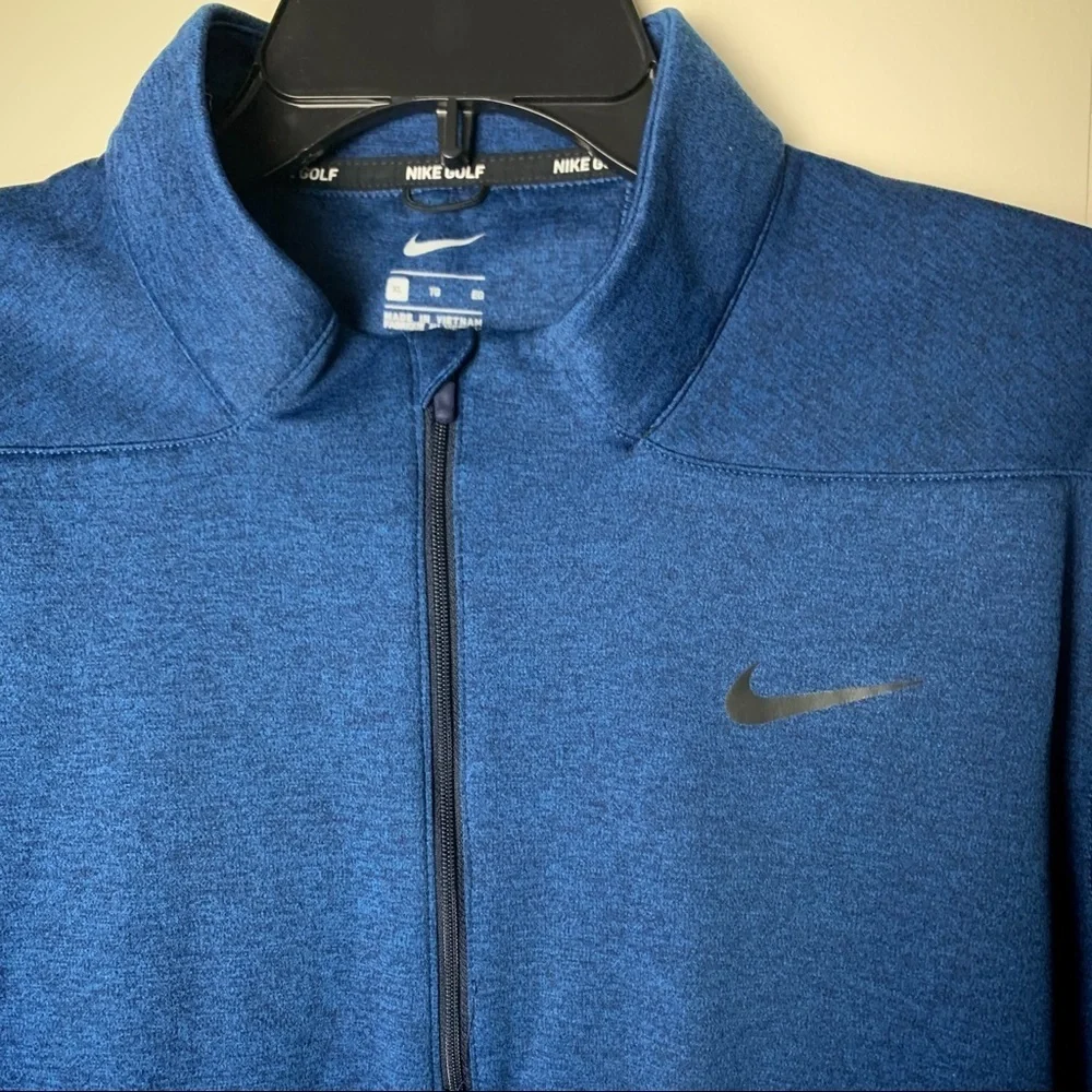 Nike Golf Pullover XL Therma 1/4 Zip Top Long Sleeve Fleece Lined